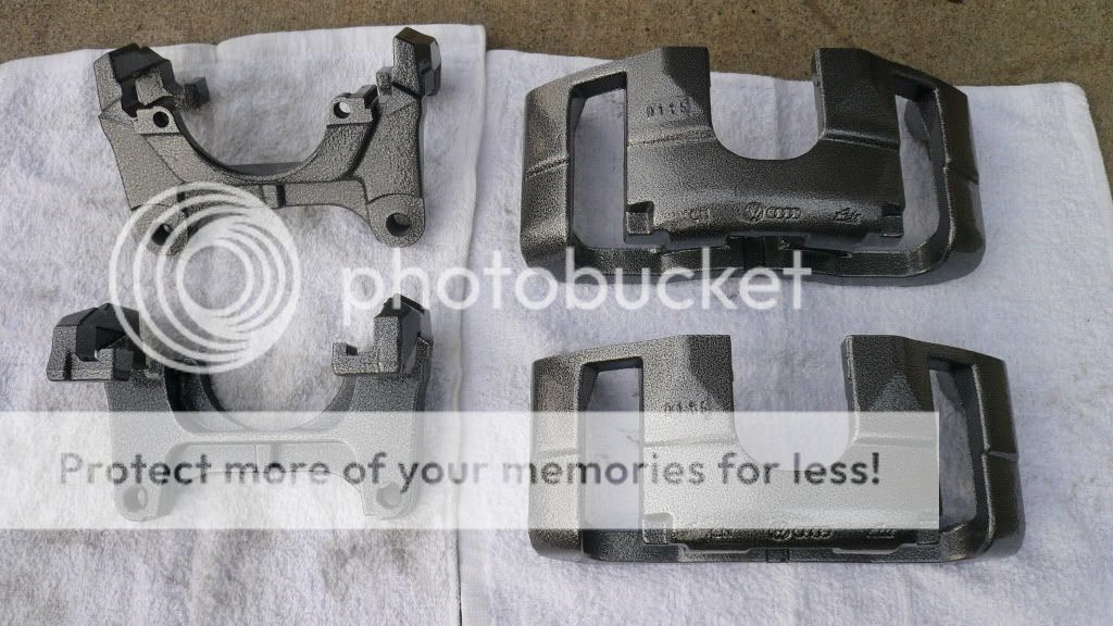 Powder coat or paint calipers?